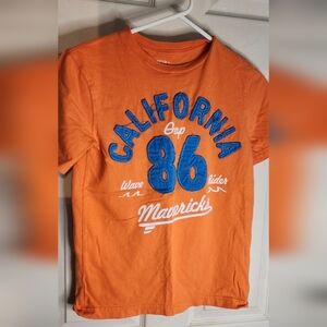 Gap Kids Orange California Graphic T-Shirt Size Large